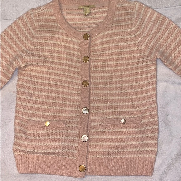 NWOT FOREVER 21 3/4 Polyester Sweater Blush Gold - Picture 2 of 9